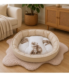 Премиум легло за котки с възглавничка