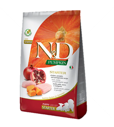 N&D Dog Pumpkin Starter с пилешко месо, тиква, нар за кученца в периода на отбиване до 2 месечна възраст