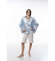 BACK AFFAIR SHIRT IN SKY BLUE