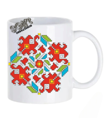 КЕРАМИЧНА ЧАША 330мл. С ШЕВИЦА 