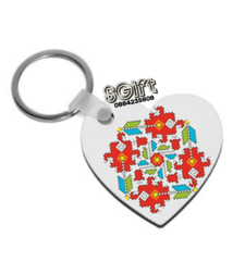 КЛЮЧОДЪРЖАТЕЛ СЪРЦЕ С ШЕВИЦА 
