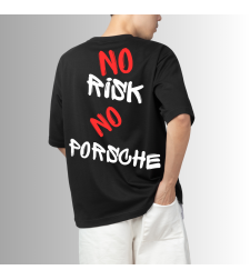 Тениска ,,No risk no  Porsche''