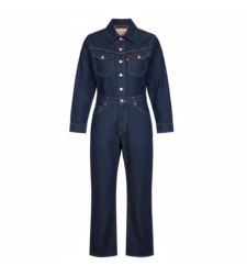 Levi’s Dark Denim Jumpsuit • S