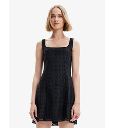 Desigual Newcastle Дантелена рокля • M