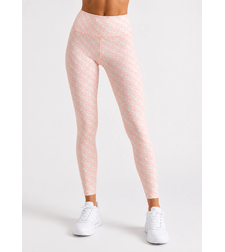Guess Jeans Pink Monogram Leggings дамски клин • M