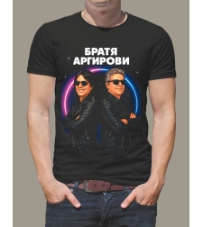 Тениска на Братя Аргирови като рокери