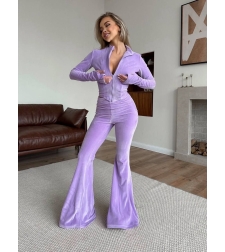 Velour Chic  Pиrple - спортен екип от кадифе