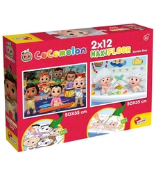 Пъзел Lisciani Cocomelon Let's Build 2х12 ч.