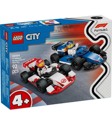 LEGO® City F1® Състезателни коли Williams Racing и Haas F1® 60464