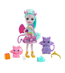 Кукла Mattel Enchantimals Royals Family Dragon 3402354