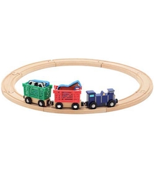 Дървена влакова композиция Melissa and Doug 10644