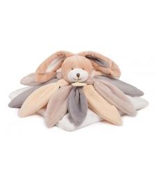 Плюшена играчка за гушкане Doudou, Заек, 28 см., Бежов, Колекционерско издание