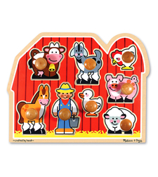 Дървен пъзел Melissa&Doug Ферма 13391