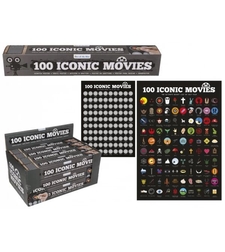 Скреч постер 100 емблематични филма