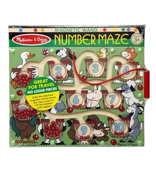 Магнитен лабиринт с цифри Melissa and Doug 12280