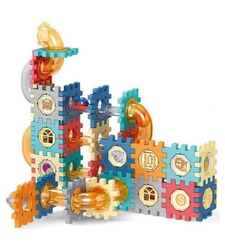 Конструктор Raya Toys с тунел и топче, 98 части