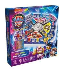 Детска настолна игра Spin Master Paw Patrol The Mighty Movie Pop-up, Не се сърди, човече