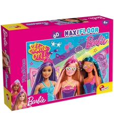 Детски пъзел Lisciani Maxifloor Barbie, 60 части