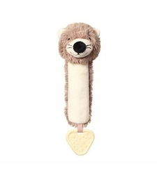 Плюшена играчка Babyono Писукаща с гризалка Маги 738