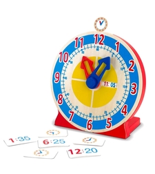 Дървен часовник Melissa and Doug 14284