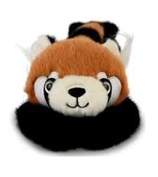 Плюшена играчка Doudou Podcolle, червена панда с магнит, 30 см.