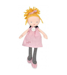 Мека кукла Doudou Les Doucettes Ines Rose 30см