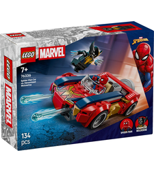 LEGO® Marvel Спайдърмен с кола срещу Венъм във Върколака 76336