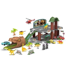 Детски паркинг Raya Toys Динозавър 62 части