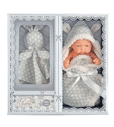 Кукла бебе Raya Toys Baby So Lovely Новородено с играчка 25 см