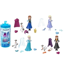 Кукла изненада Mattel Frozen Snow Color Reveal, с 5 изненади
