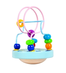 Дървена детска игра Монтесори Raya Toys Лабиринт