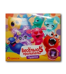 Комплект Raya Toys 8 броя стикита и светеща кукла Чудовища F8916