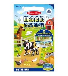Магнитен пъзел Melissa and Doug On the Farm 42832