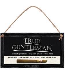 Табелка - True Gentleman