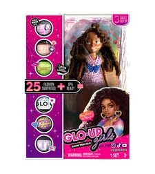 Кукла Raya Toys GLO-UP Girls Show Your GLO, с аксесоари и маска за лице