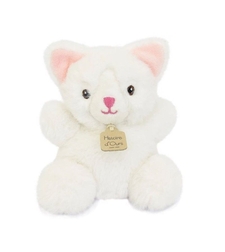 Плюшена играчка Doudou бебе котка 15 см, HO3270