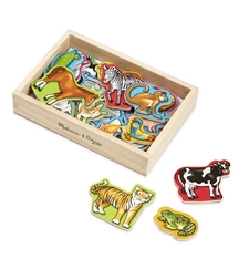 Дървени магнити животни Melissa and Doug 10475