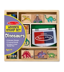 Дървени печати Melissa and Doug Динозаври 11633