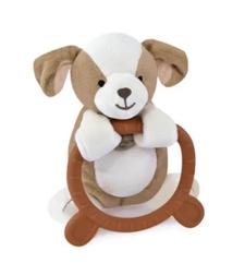 Плюшена играчка за гушкане Doudou с гризалка 14 см, DC4030