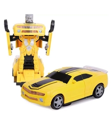 Кола-робот трансформер Raya Toys Deformed Chariot със светлини и звуци