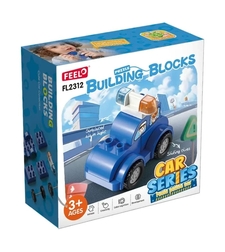 Конструктор Feelo Car Series Police Car, 7 ч.