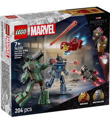 LEGO® Marvel Железния човек и Бойна машина срещу дроновете на Хамър 76320