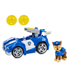 Игрален комплект Spin Master Paw Patrol превозно средство и фигура Chase Deluxe