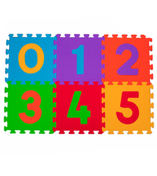 Пъзел за земя Babyono с цифри 6ч. 275