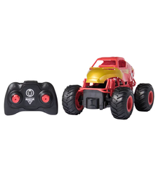 Кола с дистанционно Spin Master Monster Jam Marvel Iron Man Truck, 1:24