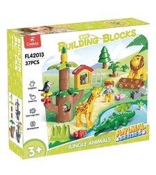 Конструктор Feelo Animal Series Jungle Animals, 37 ч.