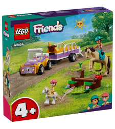 LEGO® Friends Ремарке за кон и пони 42634