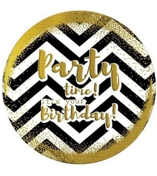 Табелка - картичка - Party time! It's your birthday