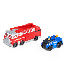 Игрален комплект Spin Master Paw Patrol True Metal 2 превозни средства, Chase