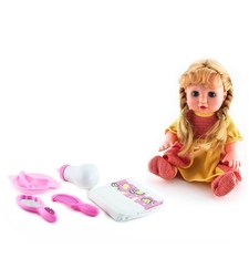 Кукла Raya Toys с шезлонг и аксесоари, 16 звука